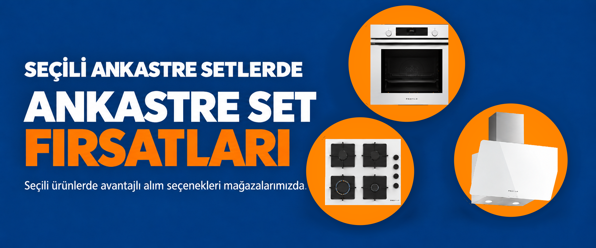 Seçili ankastre set fırsatları